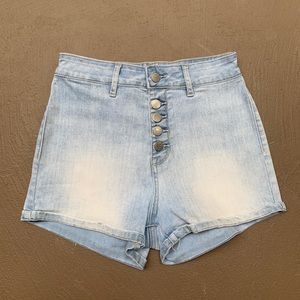 High Waisted Jean Shorts Kendall and Kylie
